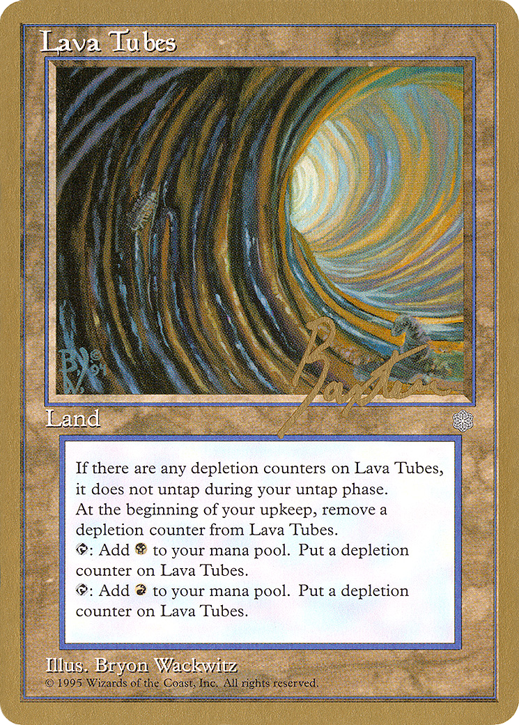 Image of Lava Tubes (George Baxter) [Pro Tour Collector Set]