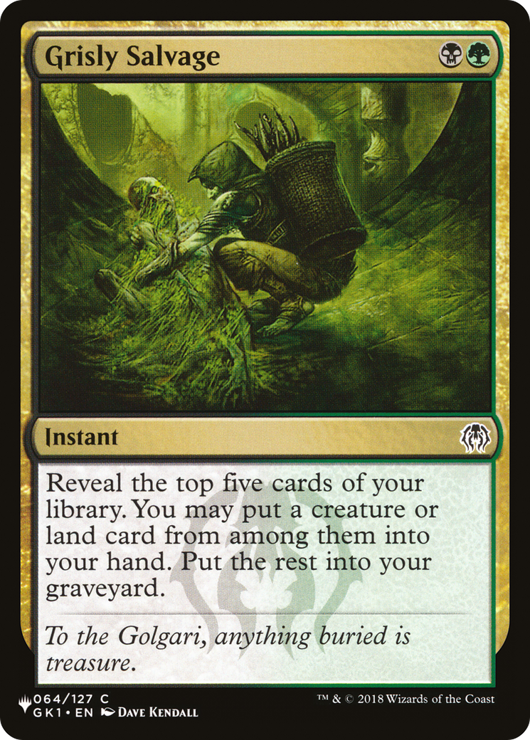 Image of Grisly Salvage [The List]