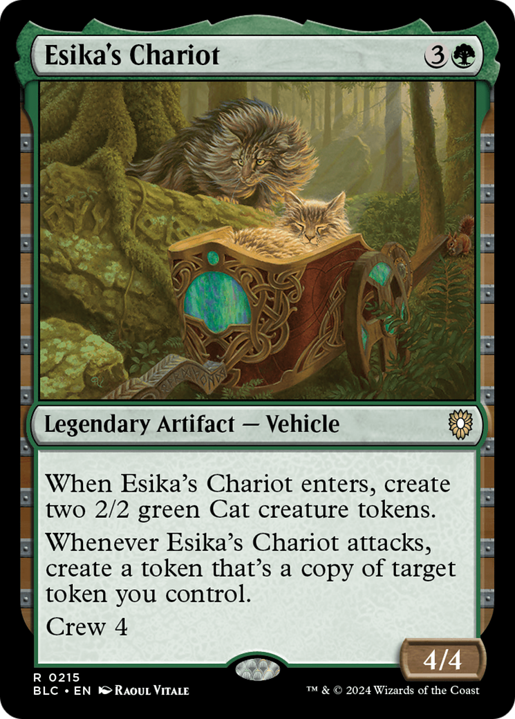 Image of Esika's Chariot [Bloomburrow Commander]