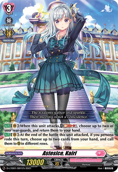 Image of Astesice, Kairi (D-LTD01/001EN) [Ahoy! Lyrical Monasterio!]