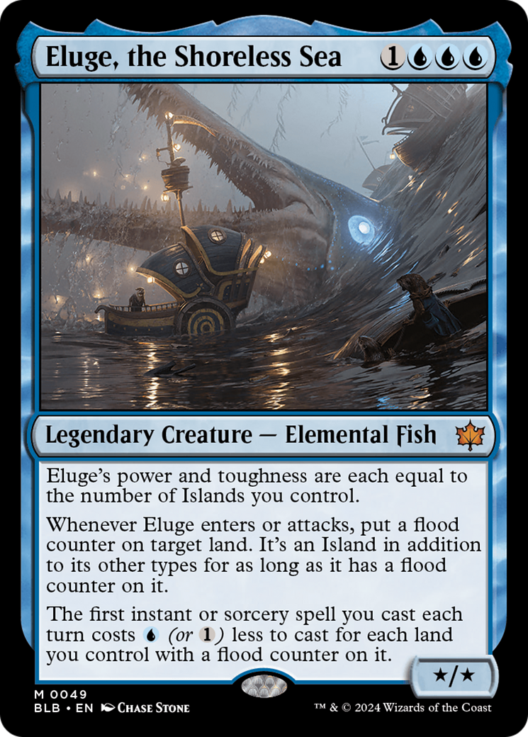 Image of Eluge, the Shoreless Sea [Bloomburrow]