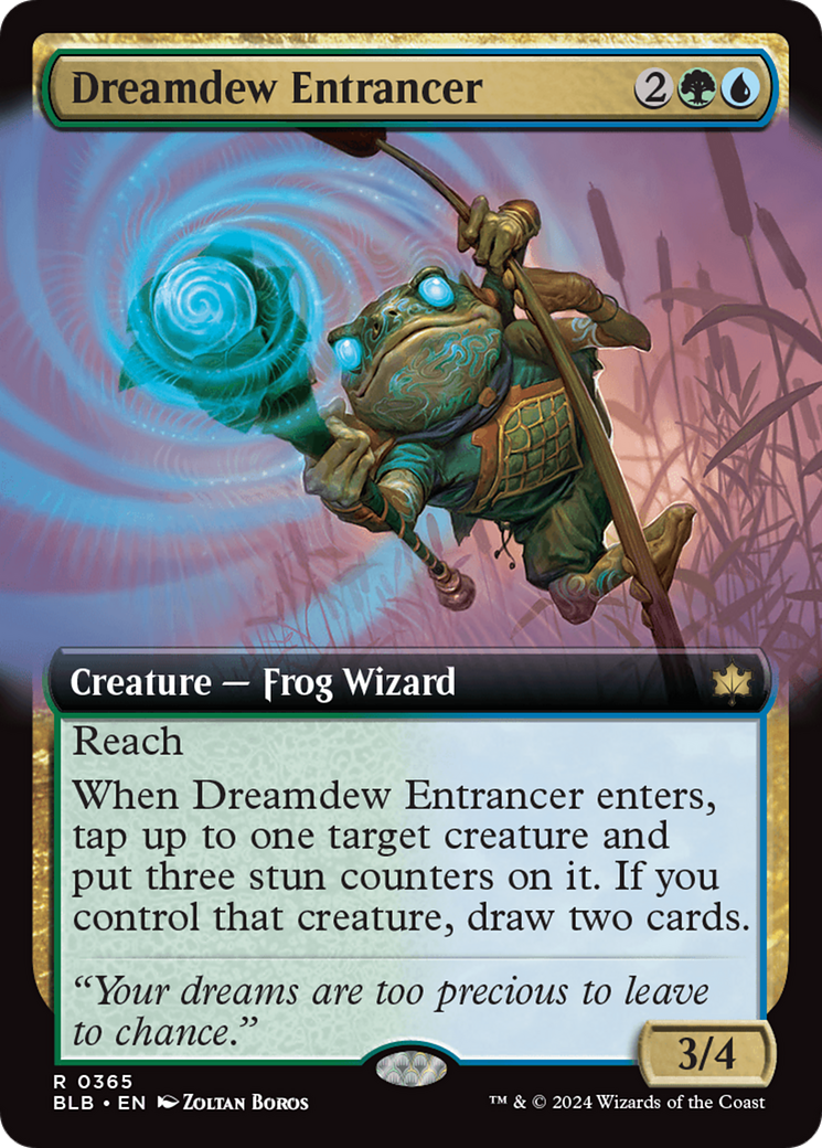 Image of Dreamdew Entrancer (Extended Art) [Bloomburrow]