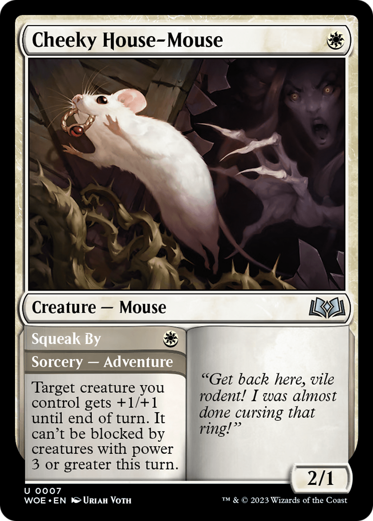 Image of Cheeky House-Mouse [Wilds of Eldraine]