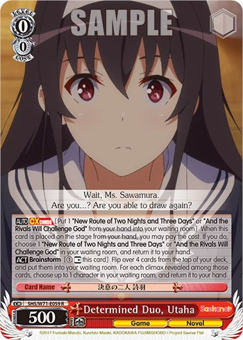 Image of Determined Duo, Utaha [Saekano How to Raise a Boring Girlfriend. flat]