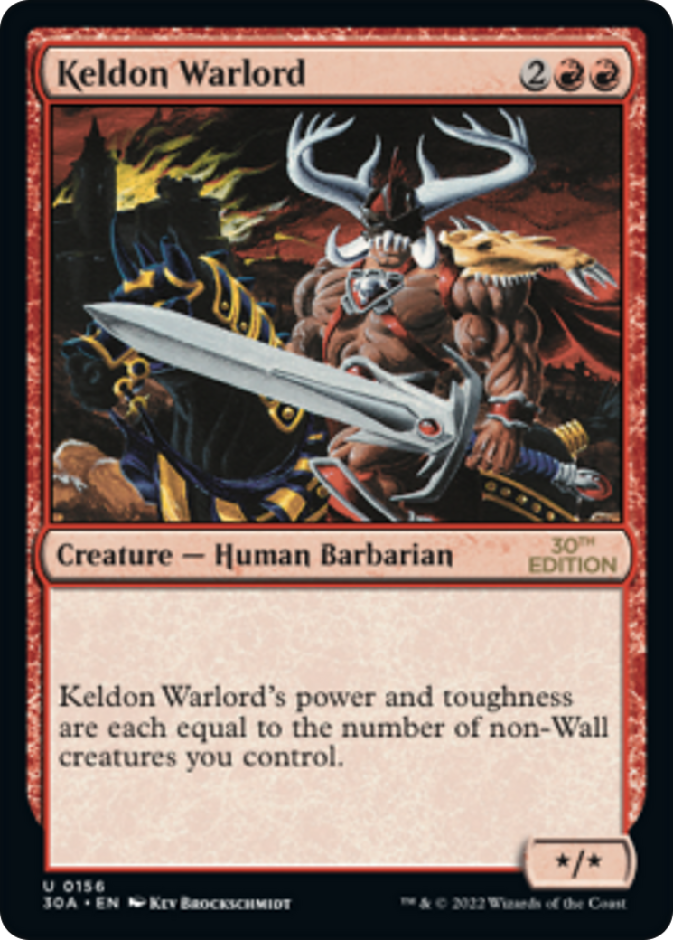 Image of Keldon Warlord [30th Anniversary Edition]