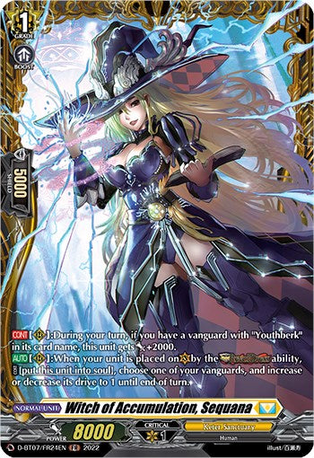 Image of Witch of Accumulation, Sequana (FR) (D-BT07/FR24EN) [Raging Flames Against Emerald Storm]