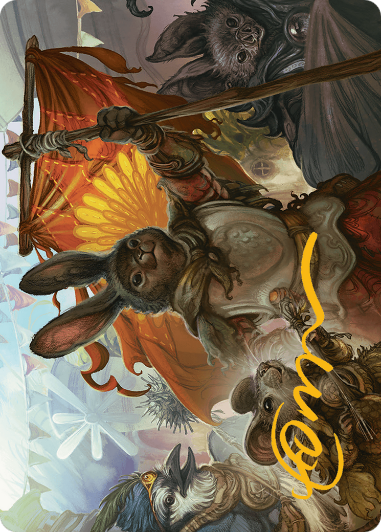 Image of Valley Questcaller 2 Art Card (Gold-Stamped Signature) [Bloomburrow Art Series]