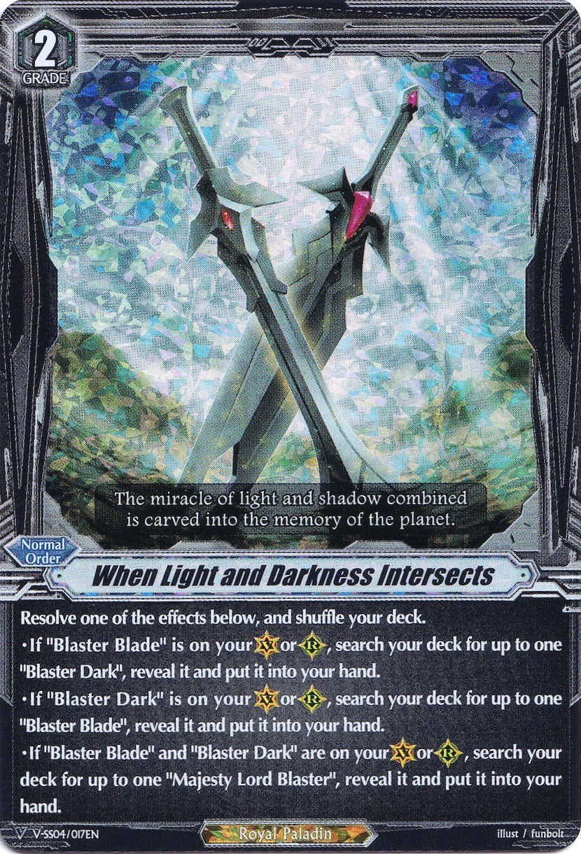Image of When Light and Darkness Intersects (Parallel Foil) (V-SS04/017EN) [Majesty Lord Blaster]