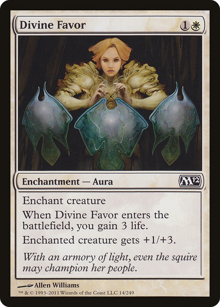 Image of Divine Favor [Magic 2012]