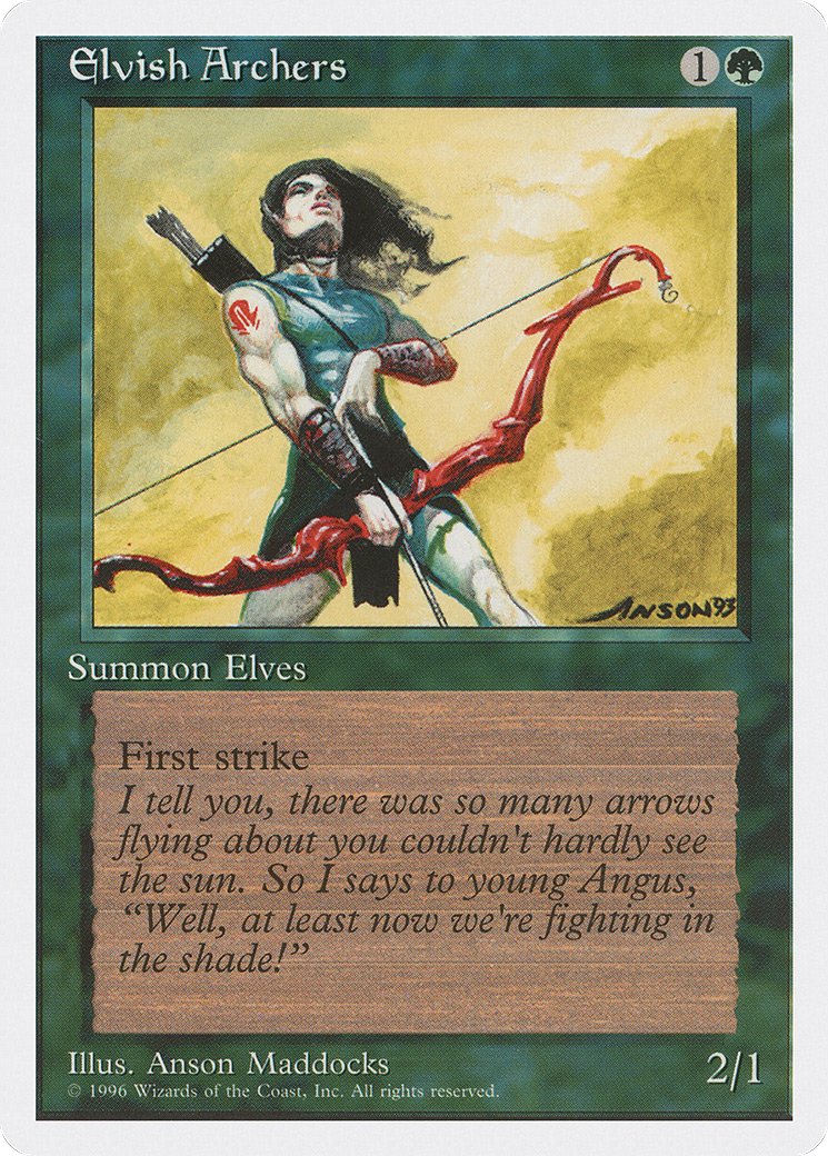Image of Elvish Archers [Introductory Two-Player Set]