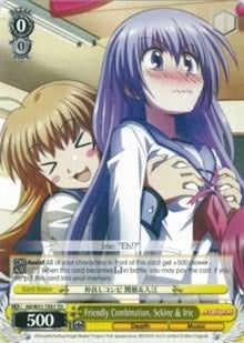 Image of Friendly Combination, Sekine & Irie (AB/W31-TE01 TD) [Angel Beats! Re:Edit]