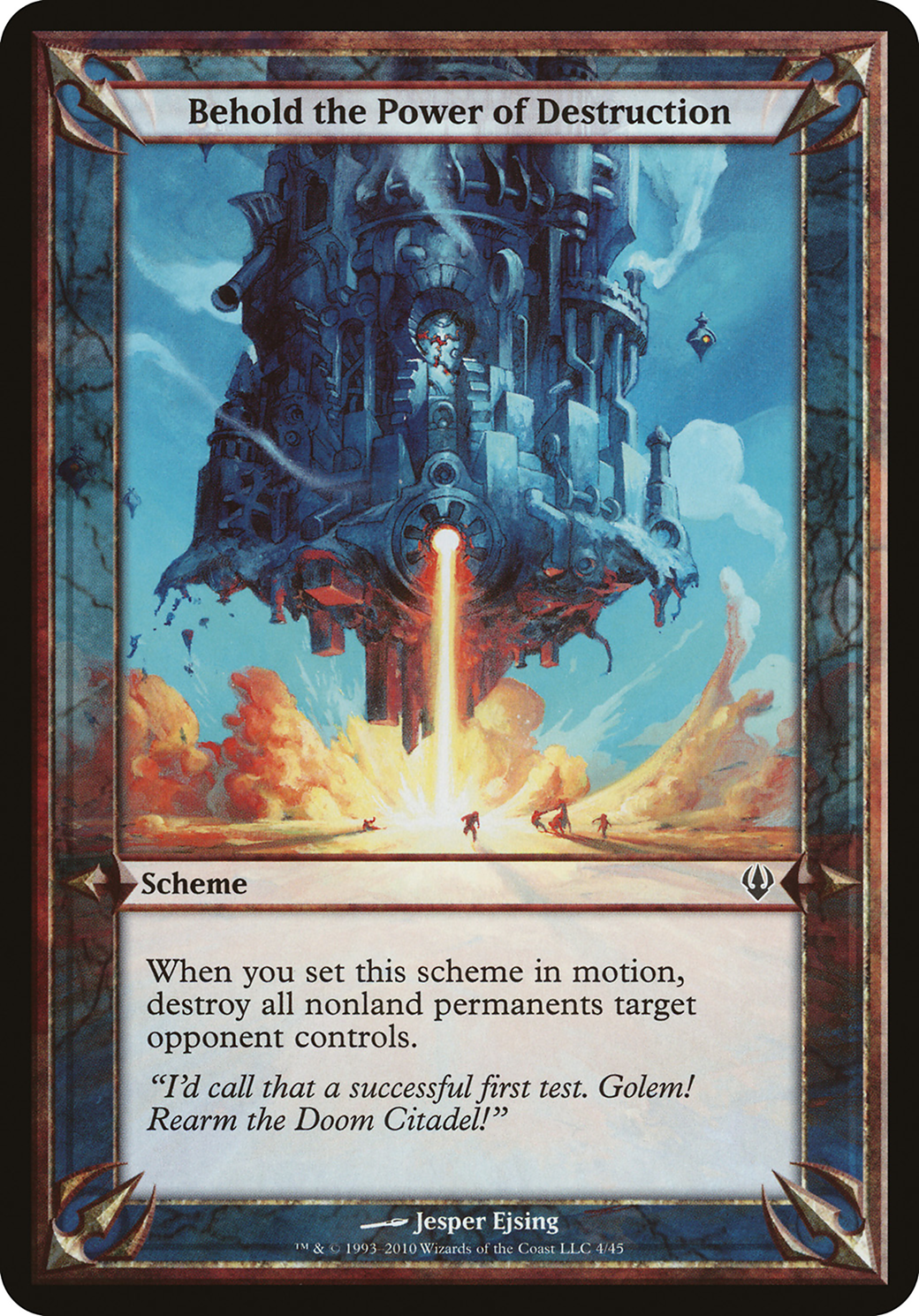 Image of Behold the Power of Destruction (Schemes) [Archenemy Schemes]
