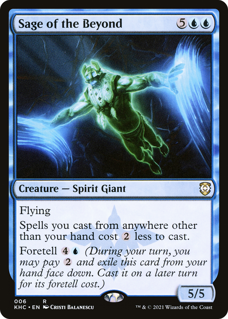 Image of Sage of the Beyond [Kaldheim Commander]