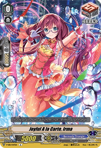 Image of Joyful A la Carte, Irma (V-EB11/047EN) [Crystal Melody]