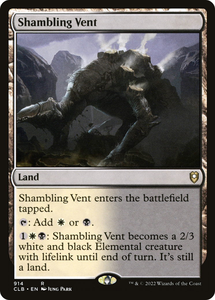 Image of Shambling Vent [Commander Legends: Battle for Baldur's Gate]