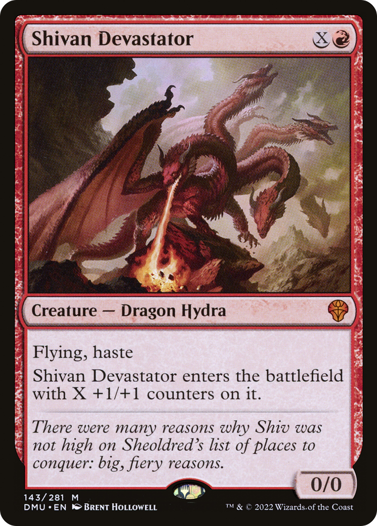 Image of Shivan Devastator [Dominaria United]
