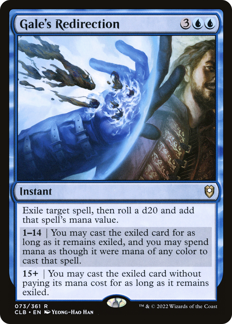 Image of Gale's Redirection [Commander Legends: Battle for Baldur's Gate]
