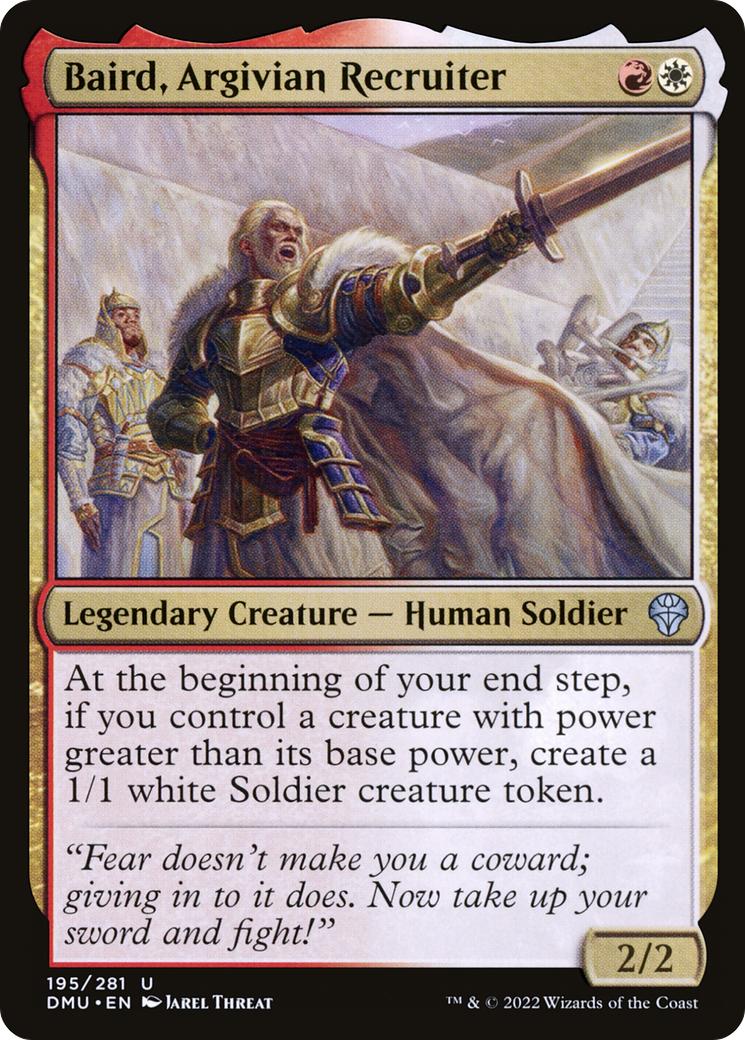 Image of Baird, Argivian Recruiter [Dominaria United]