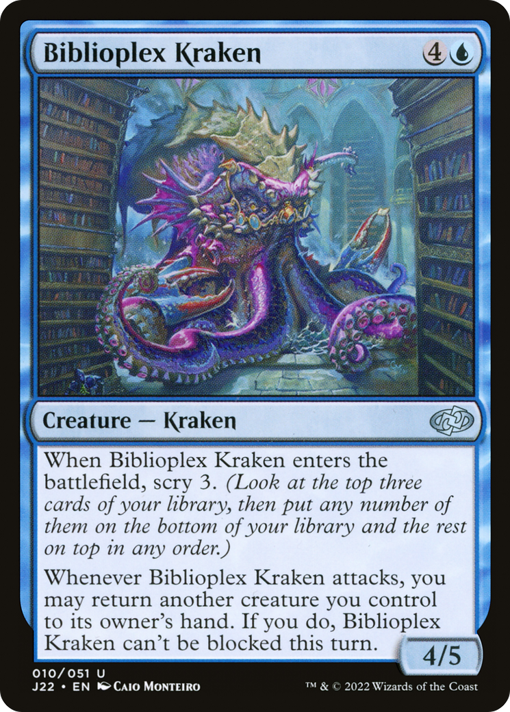 Image of Biblioplex Kraken [Jumpstart 2022]