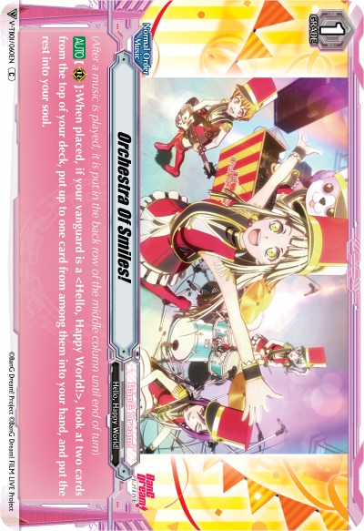 Image of Orchestra Of Smiles! (V-TB01/060EN) [BanG Dream! FILM LIVE]