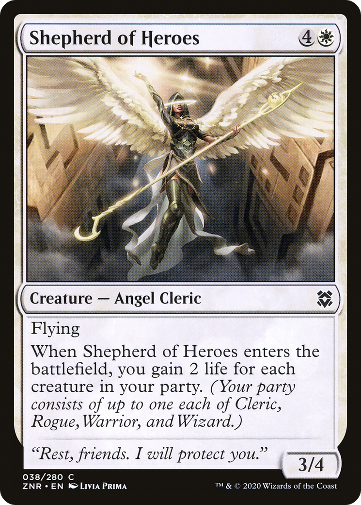 Image of Shepherd of Heroes [Zendikar Rising]