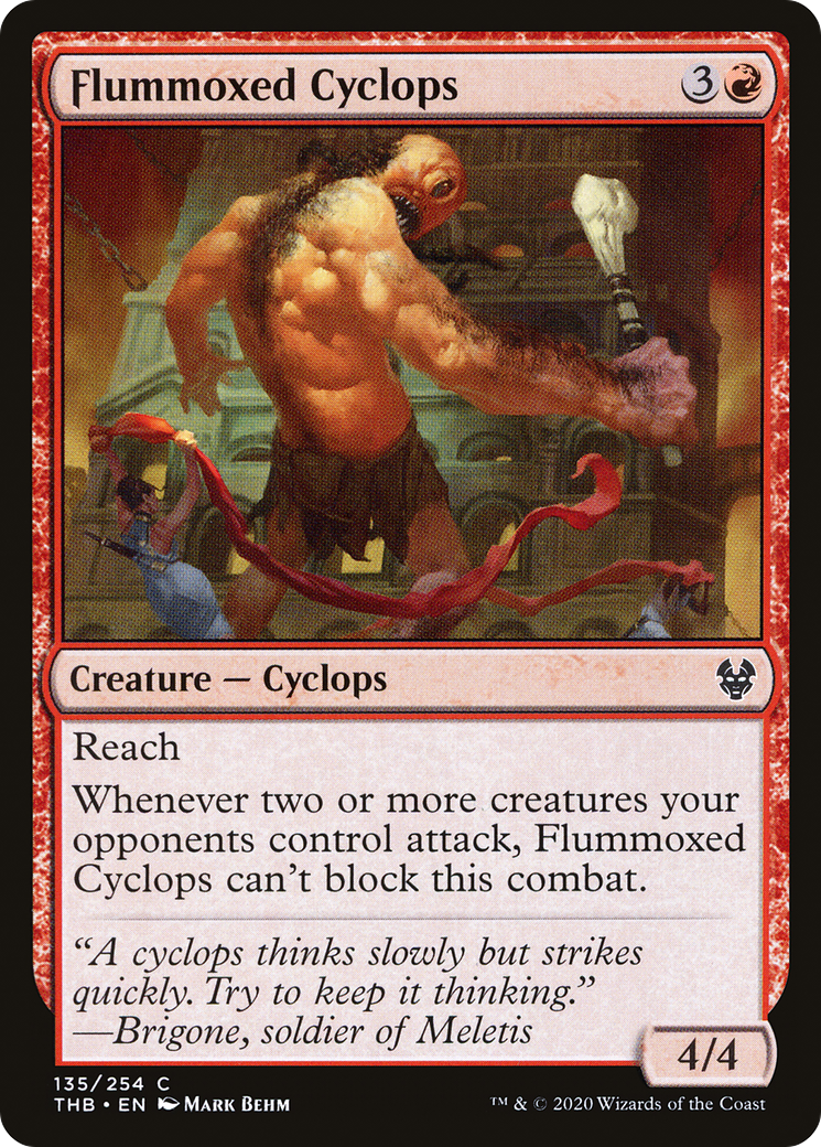 Image of Flummoxed Cyclops [Theros Beyond Death]