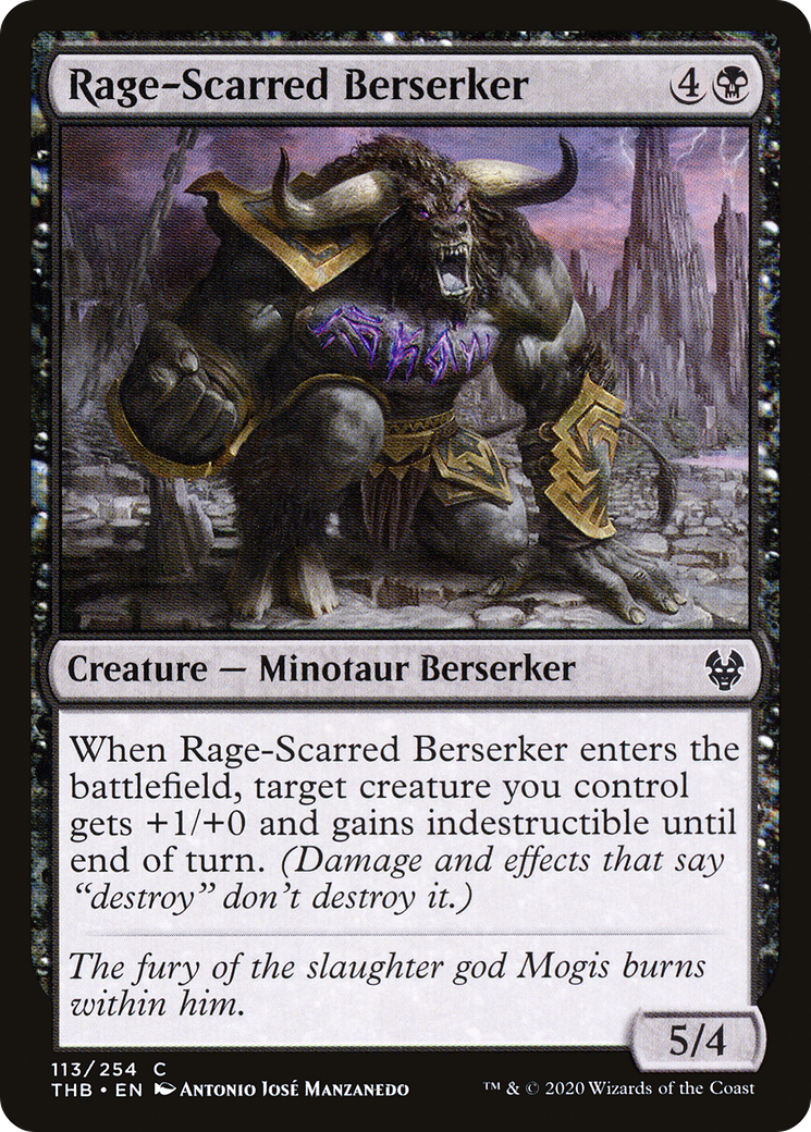 Image of Rage-Scarred Berserker [Theros Beyond Death]