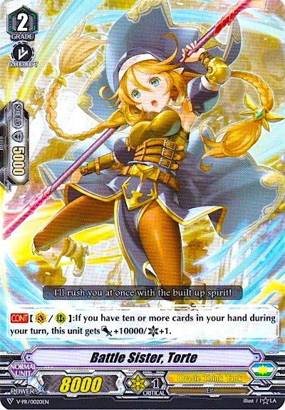 Image of Battle Sister, Torte (V-PR/0020EN) [V Promo Cards]