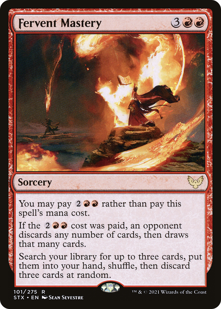 Image of Fervent Mastery [Strixhaven: School of Mages]