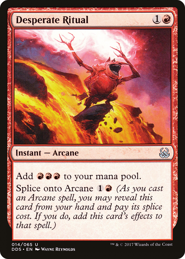 Image of Desperate Ritual [Duel Decks: Mind vs. Might]