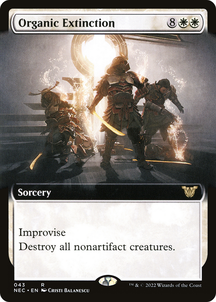 Image of Organic Extinction (Extended Art) [Kamigawa: Neon Dynasty Commander]