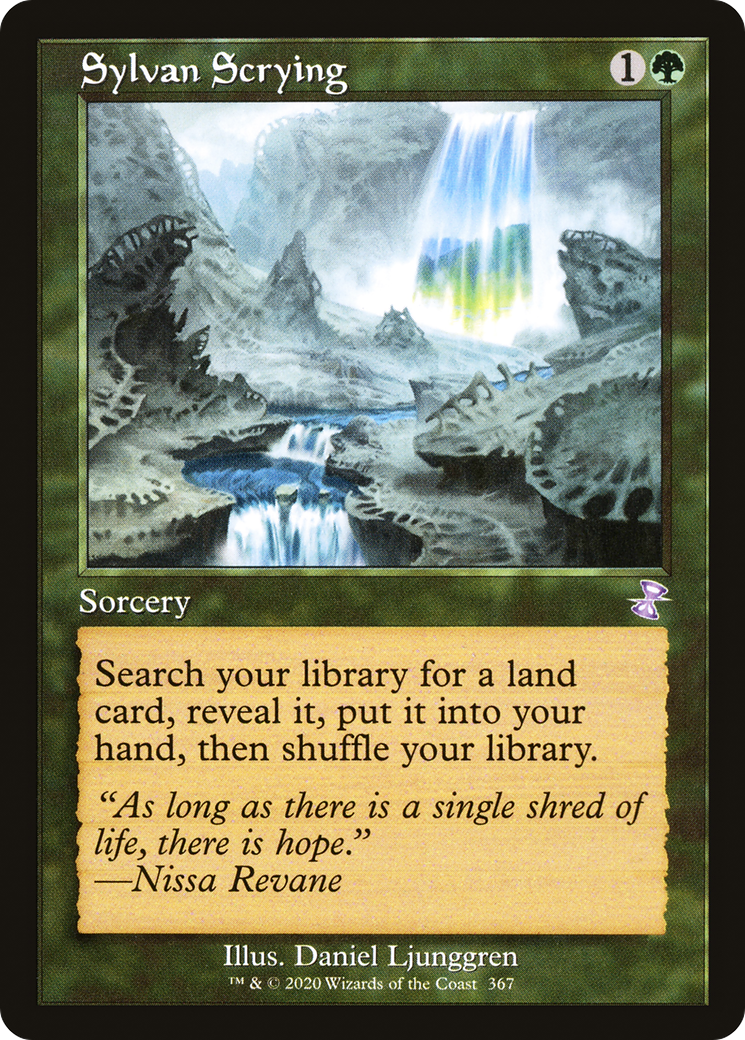 Image of Sylvan Scrying (Timeshifted) [Time Spiral Remastered]