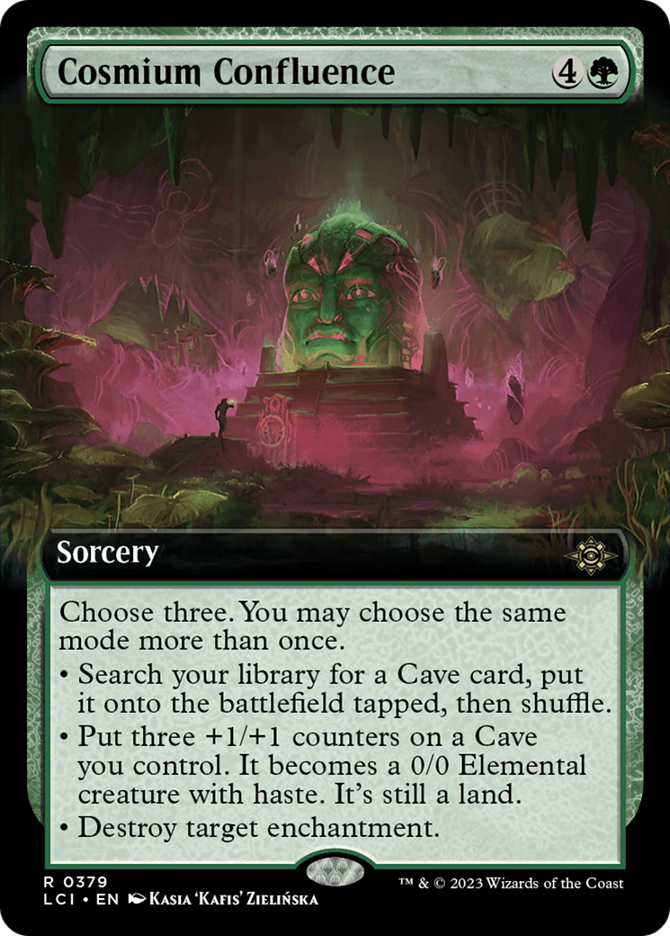Image of Cosmium Confluence (Extended Art) [The Lost Caverns of Ixalan]