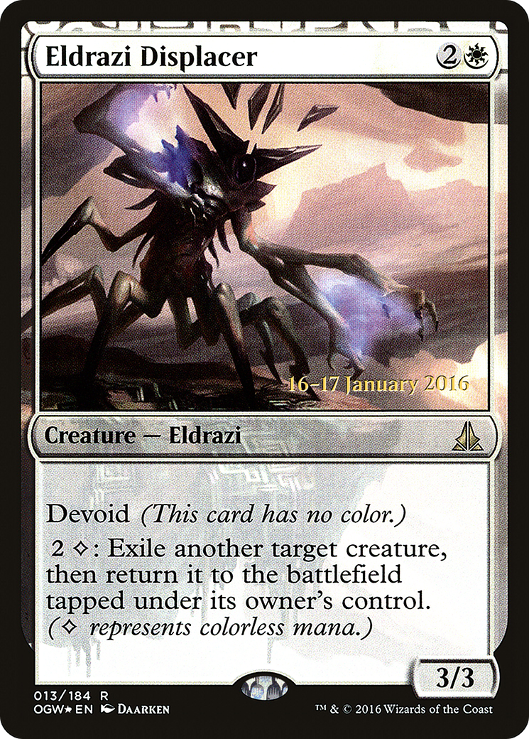 Image of Eldrazi Displacer [Oath of the Gatewatch Prerelease Promos]