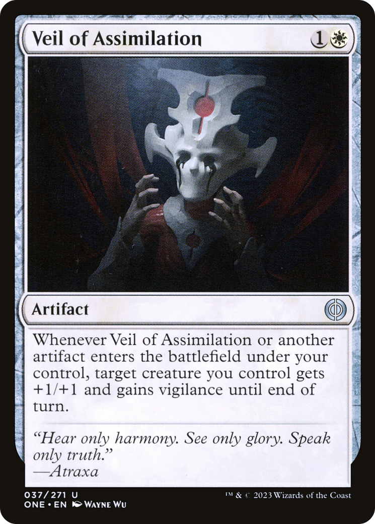 Image of Veil of Assimilation [Phyrexia: All Will Be One]