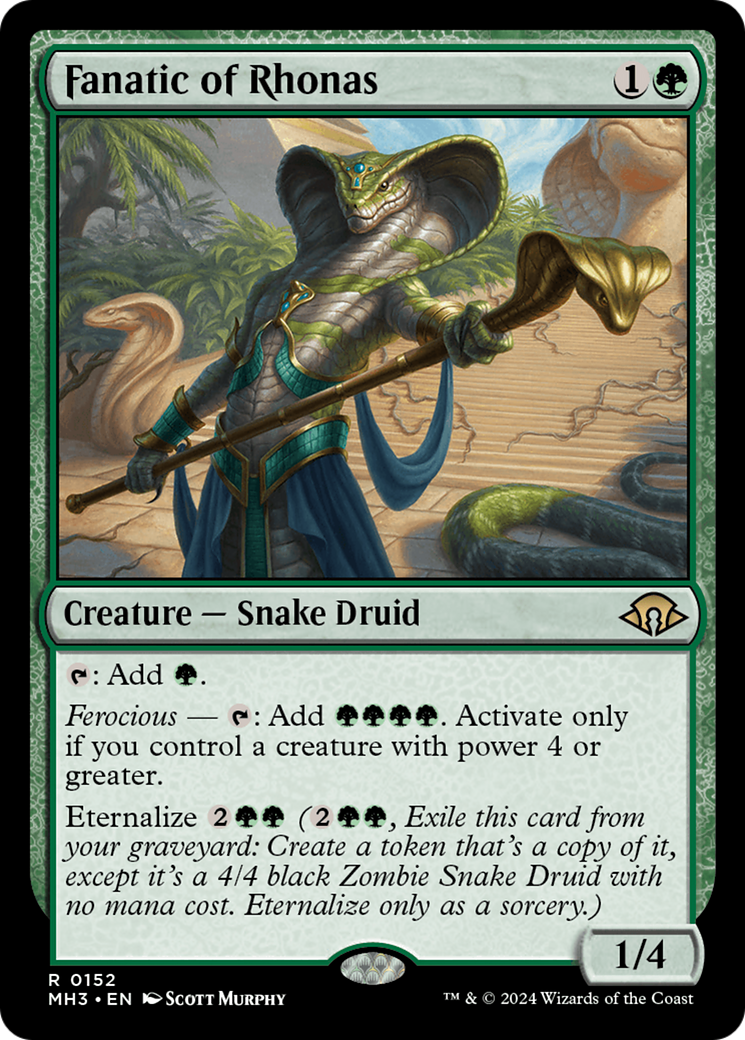 Image of Fanatic of Rhonas [Modern Horizons 3]