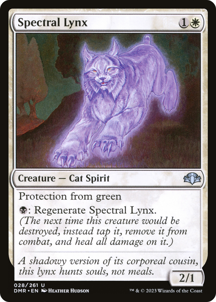 Image of Spectral Lynx [Dominaria Remastered]
