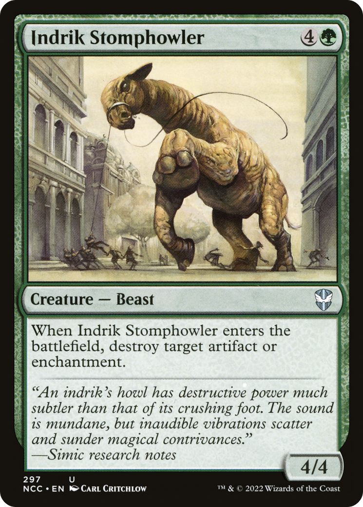 Image of Indrik Stomphowler [Streets of New Capenna Commander]