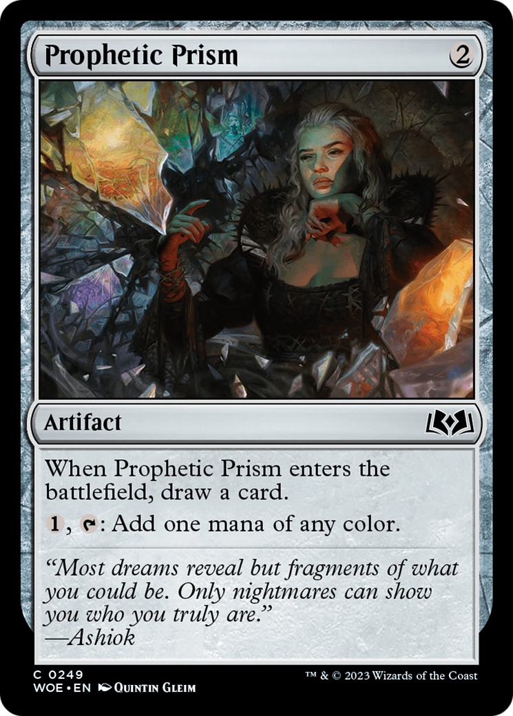 Image of Prophetic Prism [Wilds of Eldraine]
