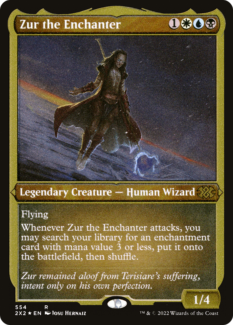 Image of Zur the Enchanter (Foil Etched) [Double Masters 2022]