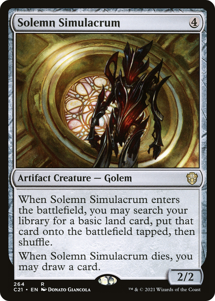 Image of Solemn Simulacrum [Commander 2021]