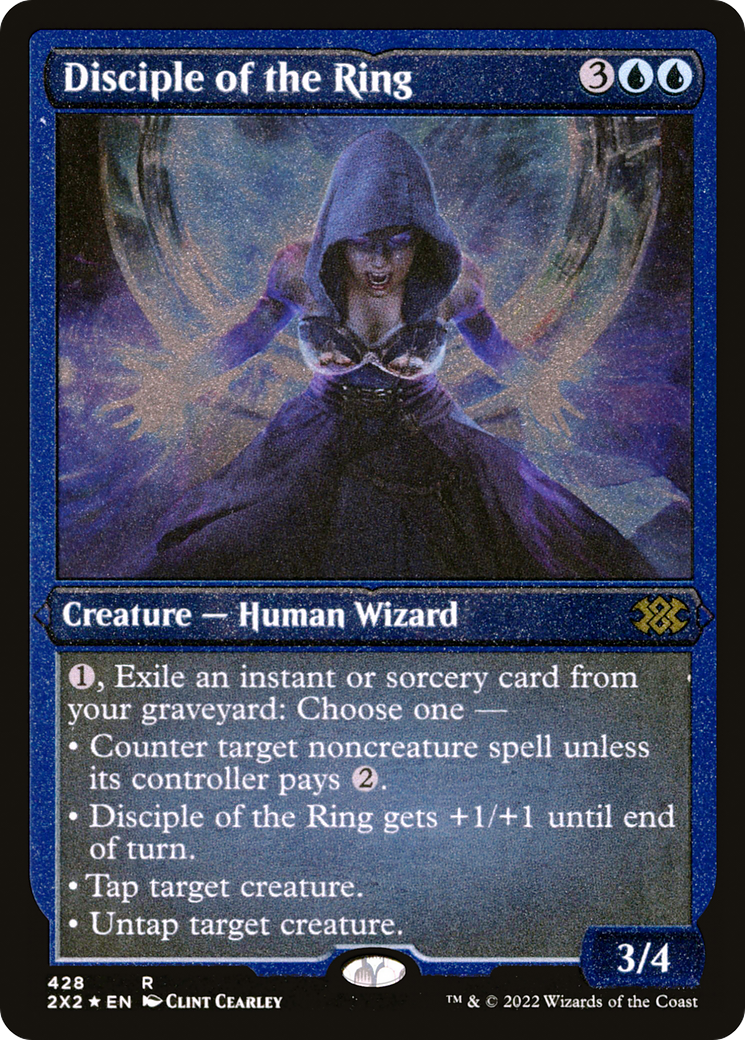 Image of Disciple of the Ring (Foil Etched) [Double Masters 2022]