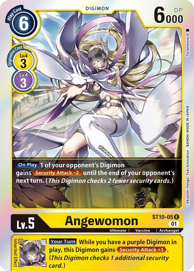 Image of Angewomon [ST10-05] [Starter Deck: Parallel World Tactician]