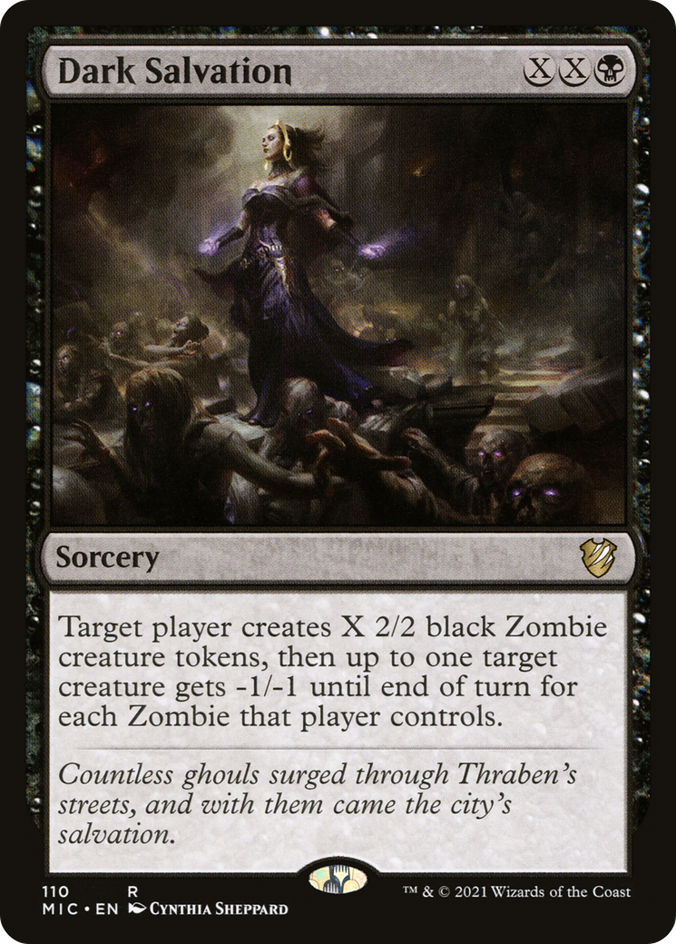 Image of Dark Salvation [Innistrad: Midnight Hunt Commander]
