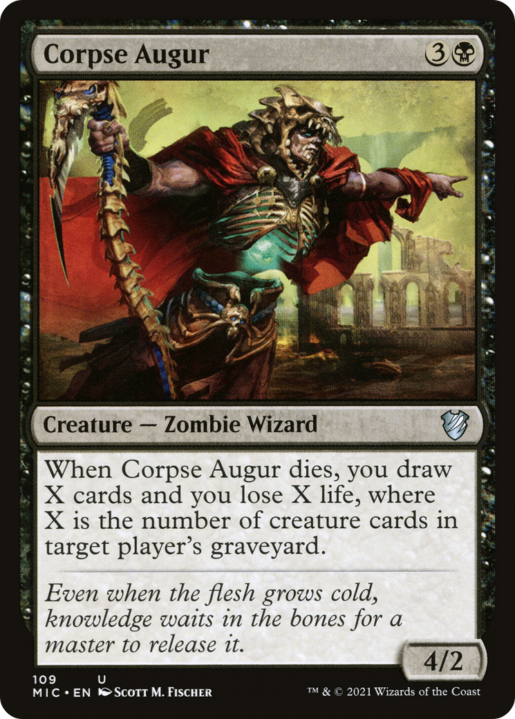 Image of Corpse Augur [Innistrad: Midnight Hunt Commander]
