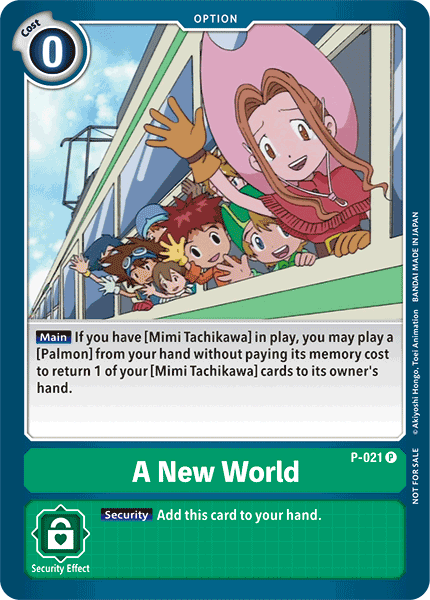 Image of A New World [P-021] [Promotional Cards]