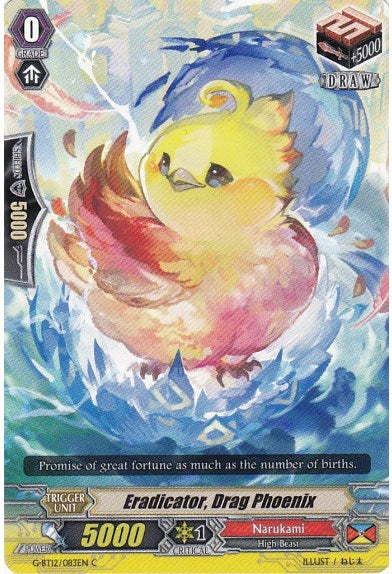 Image of Eradicator, Drag Phoenix (G-BT12/083EN) [Dragon King's Awakening]