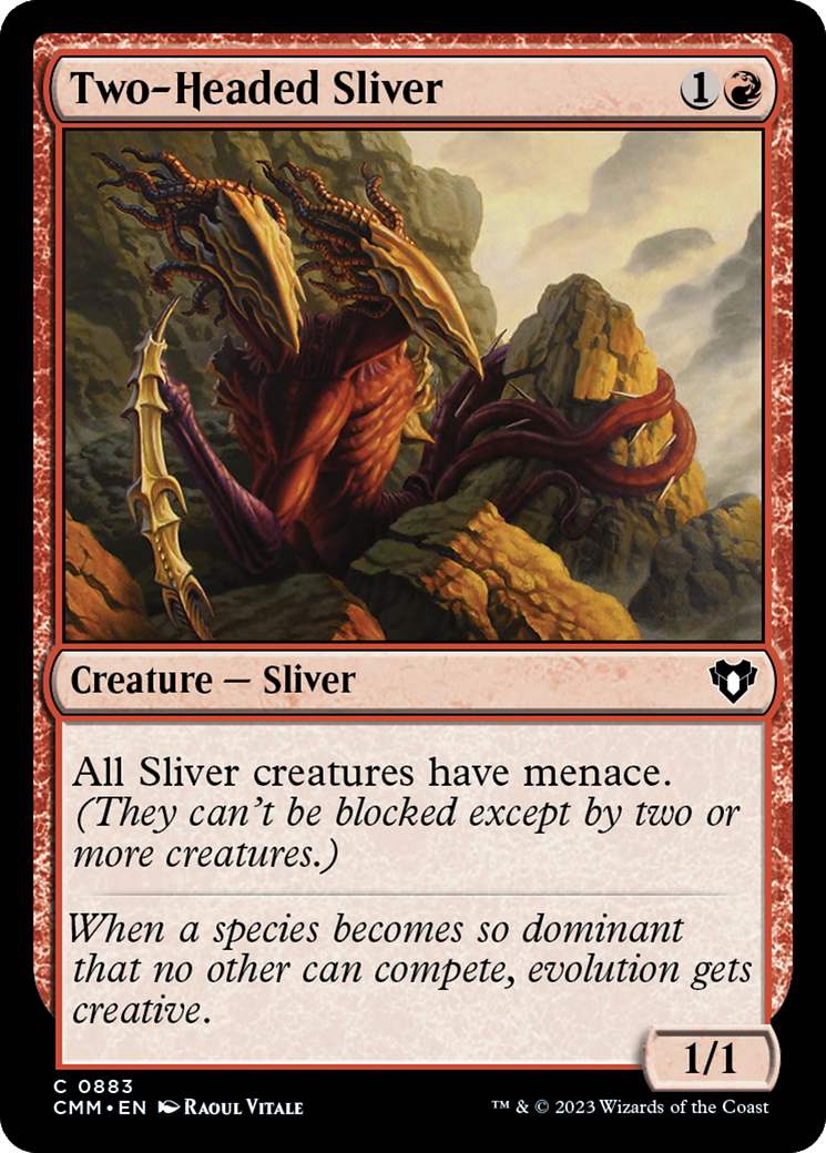 Image of Two-Headed Sliver [Commander Masters]