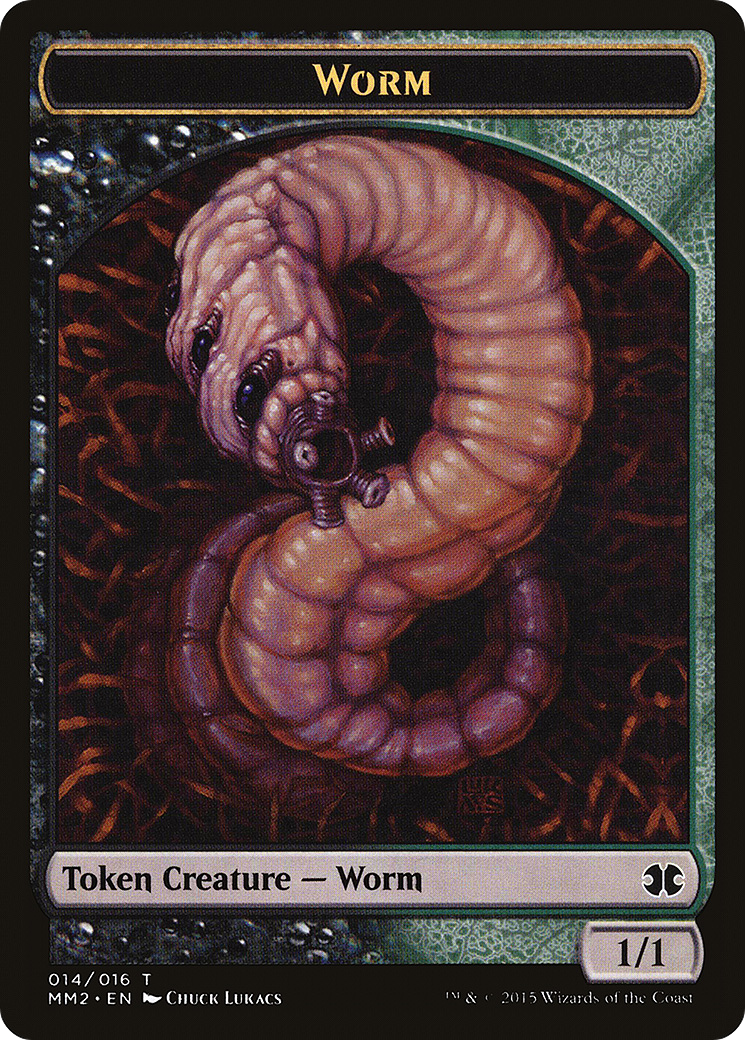 Image of Worm Token [Modern Masters 2015 Tokens]