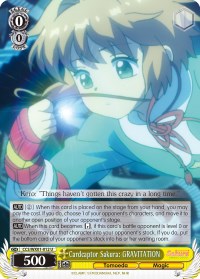 Image of Cardcaptor Sakura: GRAVITATION (CCS/WX01-012 U) [Cardcaptor Sakura: Clear Card]